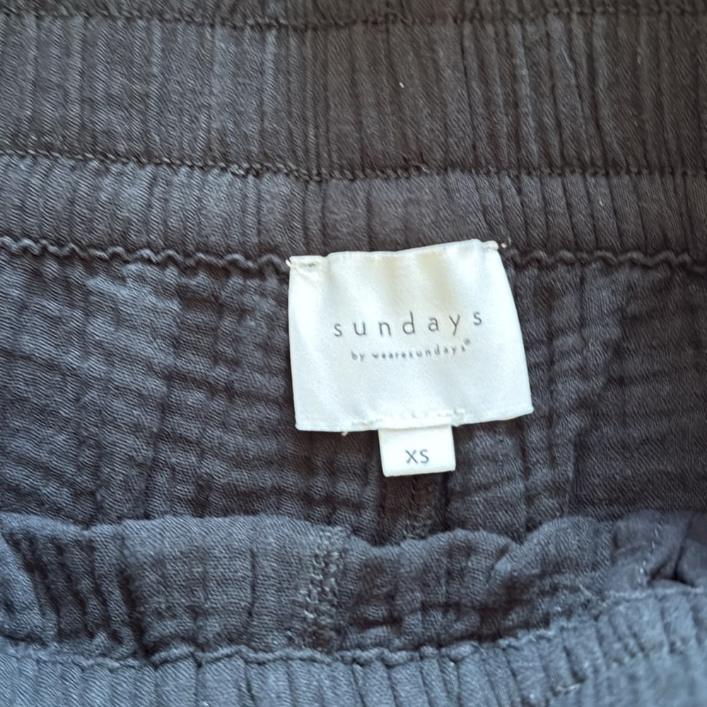 Sundays Alta Shirt and Shorts, Black, XS - Picture 9 of 9